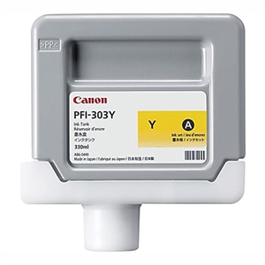 Canon PFI-303 Giallo - Cartuccia di inchiostro da 330 ml